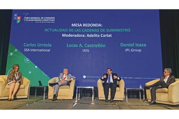 Una de las ponencias del séptimo Foro Mundial de Ciudades Plataformas Logísticas que se desarrolla en el país (18-20 de octubre). Una de las ponencias del séptimo Foro Mundial de Ciudades Plataformas Logísticas que se desarrolla en el país (18-20 de octubre).