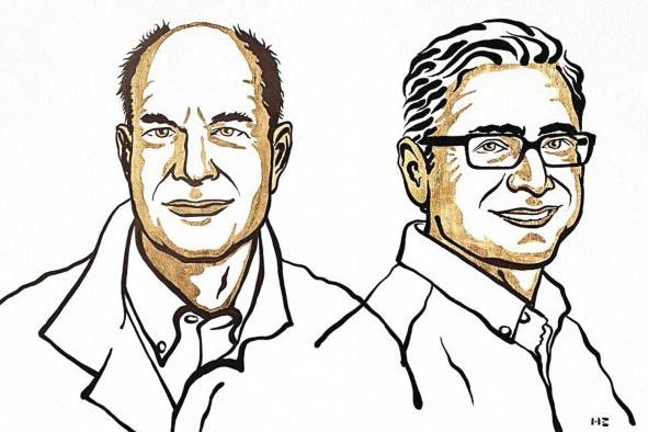 Los investigadores David Julius y Ardem Patapoutian recibirán sus medallas y diplomas de forma personal en diciembre de 2021. Los investigadores David Julius y Ardem Patapoutian recibirán sus medallas y diplomas de forma personal en diciembre de 2021.