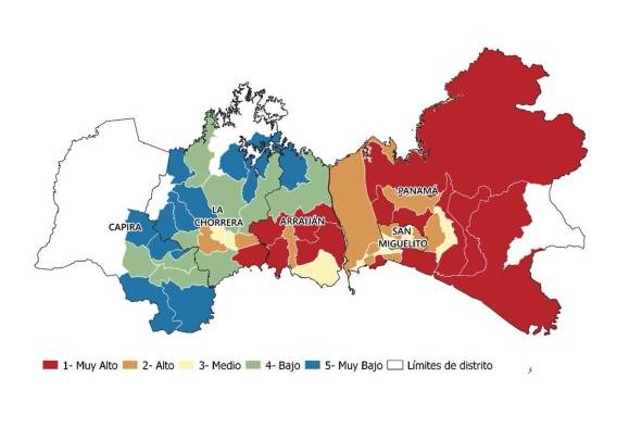Índice de crecimiento urbano por corregimiento: este índice toma en cuenta el porcentaje de nuevos migrantes entre 1996- 2010, el porcentaje de nuevas viviendas entre 2005-2010 (según Censo 2010) y de asentamientos informales registrados para 2014, según el Miviot. Índice de crecimiento urbano por corregimiento: este índice toma en cuenta el porcentaje de nuevos migrantes entre 1996- 2010, el porcentaje de nuevas viviendas entre 2005-2010 (según Censo 2010) y de asentamientos informales registrados para 2014, según el Miviot.