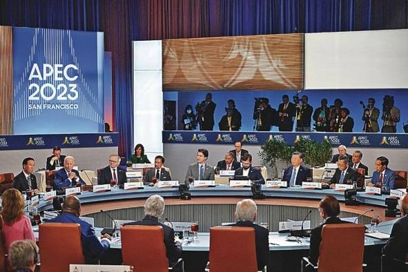 Los líderes de los 21 miembros de la APEC se dieron cita en la ciudad de San Francisco, en EE.UU. Los líderes de los 21 miembros de la APEC se dieron cita en la ciudad de San Francisco, en EE.UU.