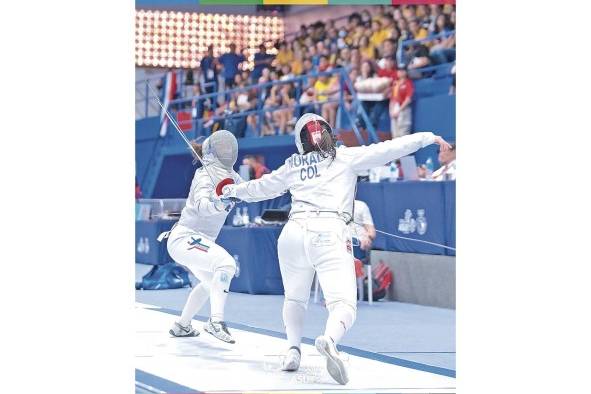 Eileen Grench logró la medalla de bronce para Panamá. Eileen Grench logró la medalla de bronce para Panamá.
