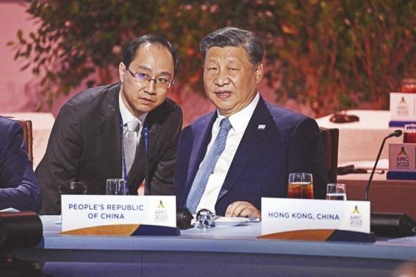 El presidente chino, Xi Jinping, en la APEC 2023. El presidente chino, Xi Jinping, en la APEC 2023.