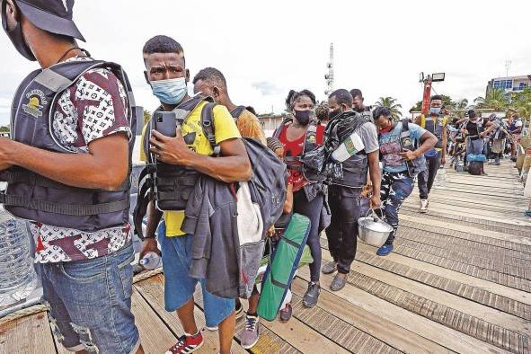 La frontera colombo-panameña es una de las rutas migratorias más usadas para quienes tienen como destino EE UU. La frontera colombo-panameña es una de las rutas migratorias más usadas para quienes tienen como destino EE UU.