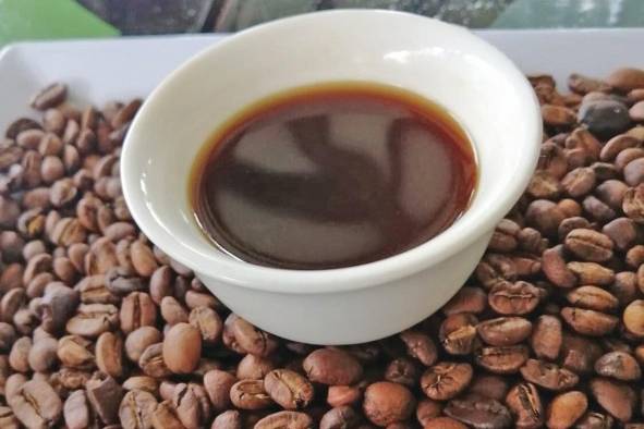 Degustación del café colombiano. Degustación del café colombiano.