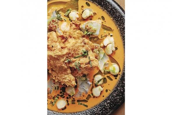 Tiradito de ají chombo Tiradito de ají chombo