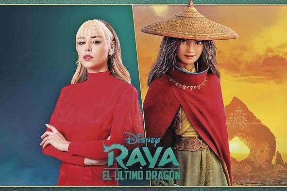 La actriz mexicana Danna Paola regresa al doblaje interpretando a Raya para Latinoamérica. La actriz mexicana Danna Paola regresa al doblaje interpretando a Raya para Latinoamérica.