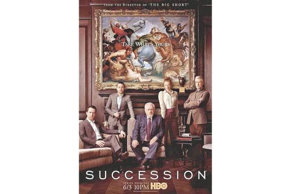Otra de las producciones televisivas que figuran como máximas aspirantes a protagonizar las nominaciones es 'Succession'. Otra de las producciones televisivas que figuran como máximas aspirantes a protagonizar las nominaciones es 'Succession'.