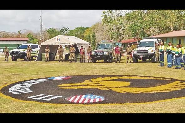 La comunidad de Sambú, provincia de Darién, es el escenario del ejercicio humanitario Mercurio lll. La comunidad de Sambú, provincia de Darién, es el escenario del ejercicio humanitario Mercurio lll.