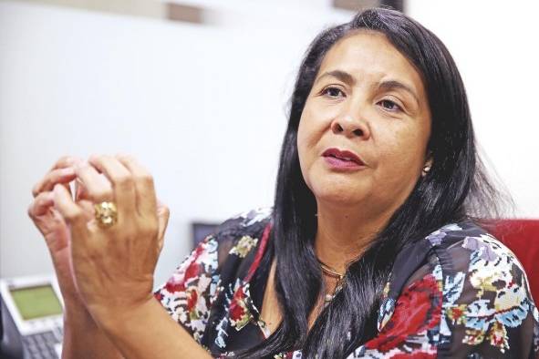 Berta Olmedo, subdirectora del Instituto de Meteorología e Hidrología de Panamá Berta Olmedo, subdirectora del Instituto de Meteorología e Hidrología de Panamá
