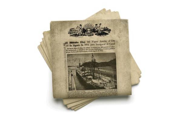 El histórico viaje del vapor Ancón, el día 15 de agosto de 1914, para inaugurar el Canal El histórico viaje del vapor Ancón, el día 15 de agosto de 1914, para inaugurar el Canal