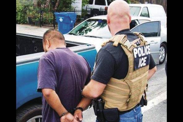 Operativo reciente en Los Ángeles, California. Operativo reciente en Los Ángeles, California.