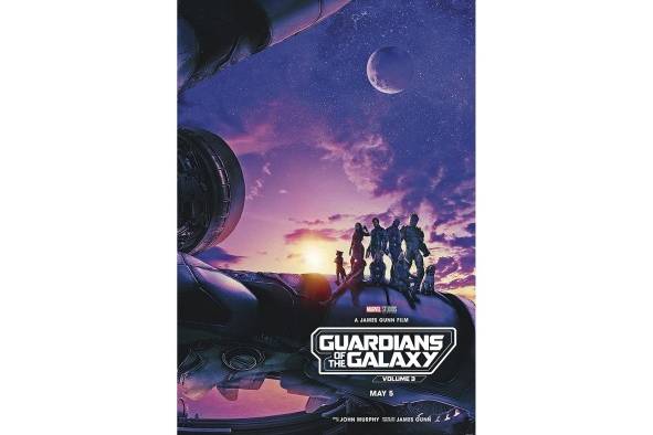 Portada de la película ´Guardianes de la Galaxia Vol. 3´ Portada de la película ´Guardianes de la Galaxia Vol. 3´