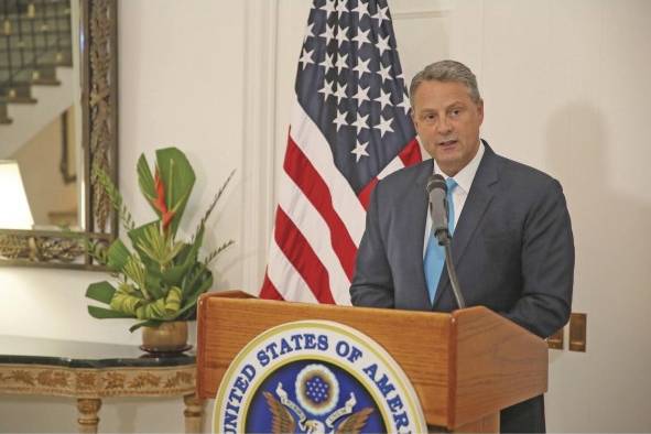 Exembajador de EEUU en Panamá, John D. Feeley Exembajador de EEUU en Panamá, John D. Feeley
