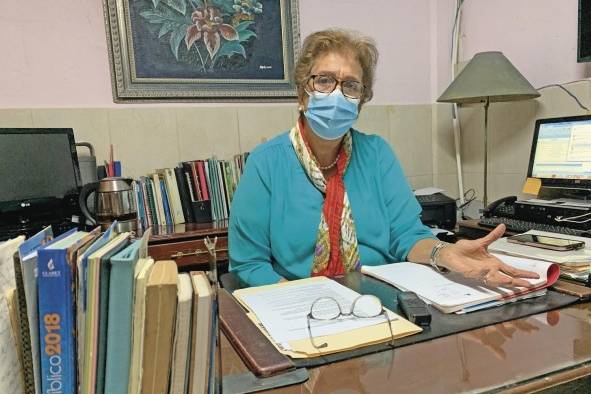 Maritza Grifo, directora del albergue Divino Niño Maritza Grifo, directora del albergue Divino Niño