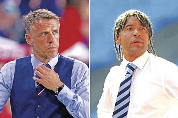 Para fortalecer las capacidades de su cuerpo técnico, Canadá ha incorporado como asistentes a los exjugadores y entrenadores ingleses Phil Neville y Richard Shaw. Para fortalecer las capacidades de su cuerpo técnico, Canadá ha incorporado como asistentes a los exjugadores y entrenadores ingleses Phil Neville y Richard Shaw.