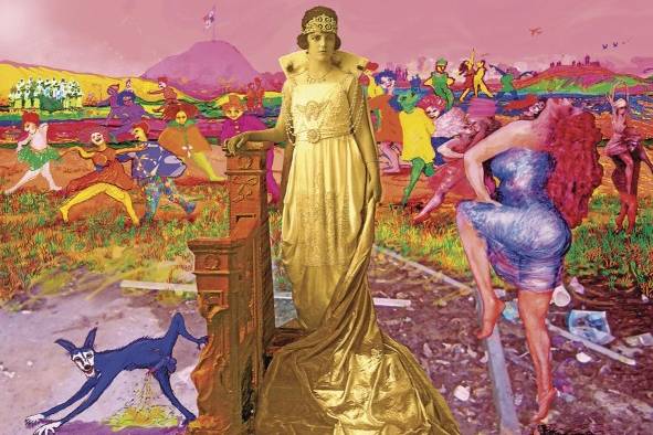 'Carnaval' obra de Alicia Viteri realizada en arte digital y parte de su Libro “Memoria digital”. 'Carnaval' obra de Alicia Viteri realizada en arte digital y parte de su Libro “Memoria digital”.