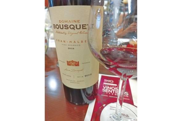 Domaine Bousquets Malbec 2018. Domaine Bousquets Malbec 2018.