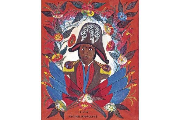 Obra 'Dessalines' por Hector Hyppolite. Obra 'Dessalines' por Hector Hyppolite.