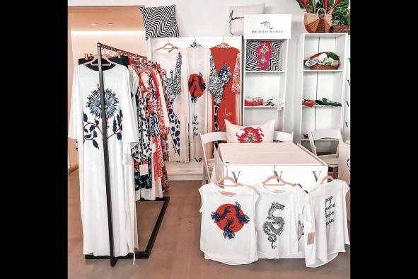 Parte de la colección Spring Summer 2023, 'Artemisa' de Michelle Nassar Parte de la colección Spring Summer 2023, 'Artemisa' de Michelle Nassar