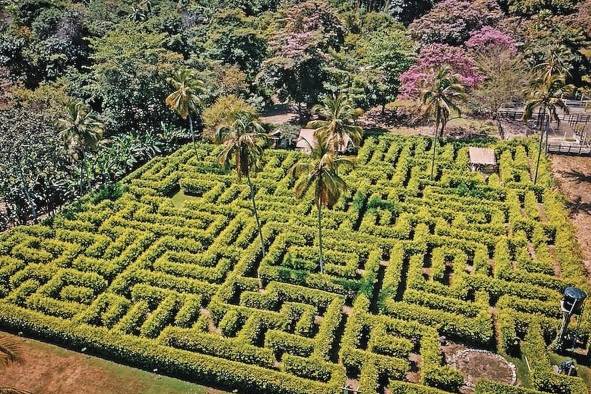 El laberinto Macondo, ubicado en el sector turístico de Mendihuaca. El laberinto Macondo, ubicado en el sector turístico de Mendihuaca.