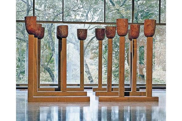 Doce columnas II, 1990 Doce columnas II, 1990