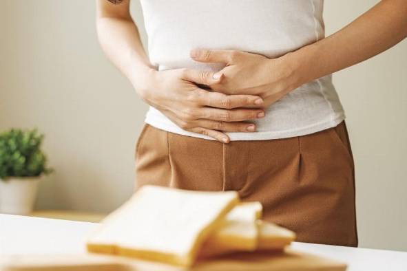Los pacientes con celiaquía deben evitar alimentos con presencia de gluten. Los pacientes con celiaquía deben evitar alimentos con presencia de gluten.