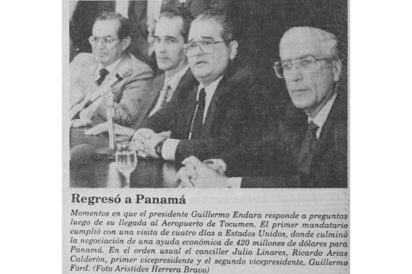 Rendición de cuentas sobre visita a Washington. D.C. Estados Unidos, mayo 1990. Rendición de cuentas sobre visita a Washington. D.C. Estados Unidos, mayo 1990.