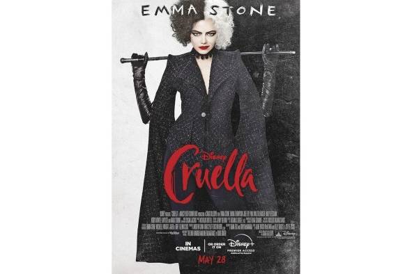 'Cruella' llegará a cines y 'streaming' el 28 de mayo. 'Cruella' llegará a cines y 'streaming' el 28 de mayo.
