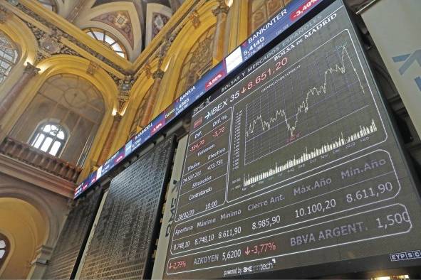 Las bolsas han reaccionado a la epidemia del coronavirus. Las bolsas han reaccionado a la epidemia del coronavirus.
