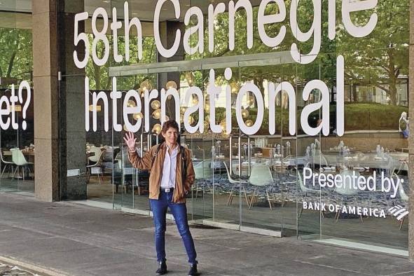 En la exhibición Carnegie International En la exhibición Carnegie International