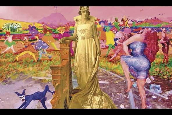 De la colección 'Carnavales', de la artista colombiana residente en Panamá Alicia Viteri. De la colección 'Carnavales', de la artista colombiana residente en Panamá Alicia Viteri.