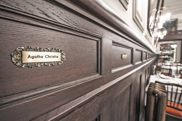 Agatha Christie fue una de las personalidades que visitó 1924 Agatha Christie fue una de las personalidades que visitó 1924