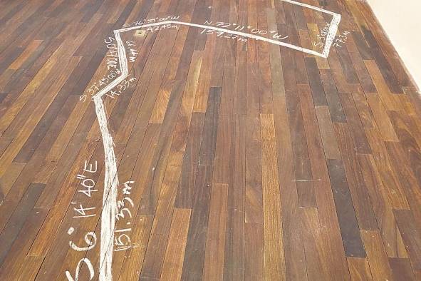 Borrón (2017), obra de Darién Montañez Borrón (2017), obra de Darién Montañez