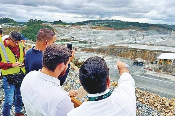 Imagen de archivo de una visita que realizó el ministro de Comercio, Federico Alfaro Boyd y la comisión de Comercio y Asuntos Económicos de la AN visitan Cobre Panamá. Imagen de archivo de una visita que realizó el ministro de Comercio, Federico Alfaro Boyd y la comisión de Comercio y Asuntos Económicos de la AN visitan Cobre Panamá.