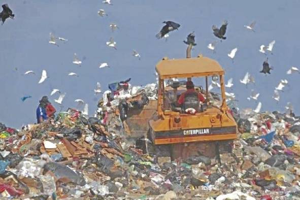 El vertedero de cerro Patacón está en crisis ambiental. El vertedero de cerro Patacón está en crisis ambiental.
