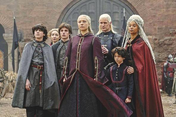 'Los negros', nombre que lleva la facción de la casa Targaryen 'Los negros', nombre que lleva la facción de la casa Targaryen