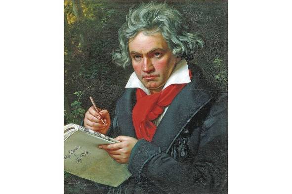 Ludwig van Beethoven fue un compositor, director de orquesta y virtuoso pianista alemán. Ludwig van Beethoven fue un compositor, director de orquesta y virtuoso pianista alemán.