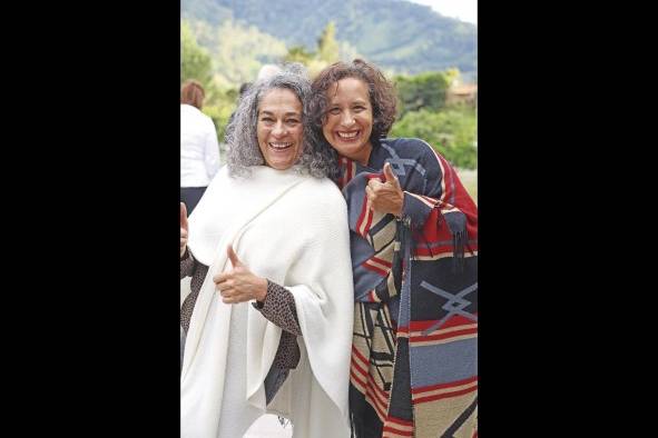 Patricia Miranda y Annie Young en Boquete Patricia Miranda y Annie Young en Boquete