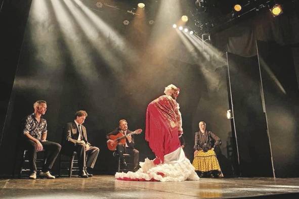 'La Popi' inició su trayectoria como bailaora a la edad de cinco años. 'La Popi' inició su trayectoria como bailaora a la edad de cinco años.