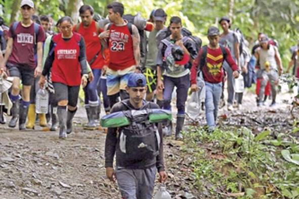 105 mil 584 migrantes han cruzado la selva de Darién 105 mil 584 migrantes han cruzado la selva de Darién