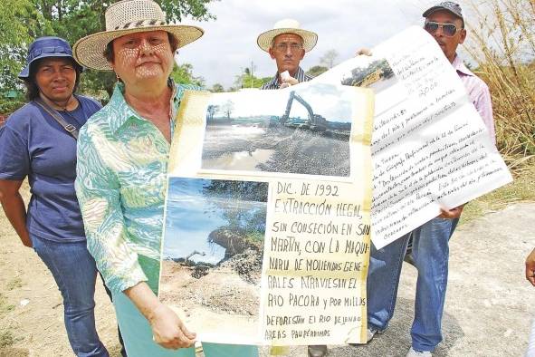 María Eugenia Gerbaud ha liderado la lucha en defensa del río Pacora. María Eugenia Gerbaud ha liderado la lucha en defensa del río Pacora.