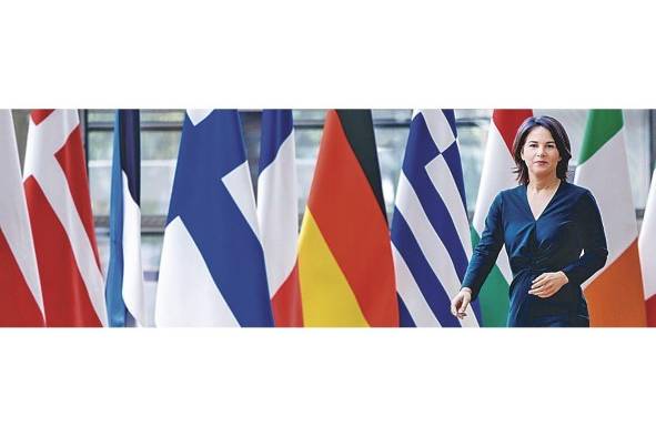 La ministra de Relaciones Exteriores de Alemania, Annalena Baerbock La ministra de Relaciones Exteriores de Alemania, Annalena Baerbock
