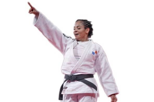 La judoca panameña Kristine Jiménez (52 kilos). La judoca panameña Kristine Jiménez (52 kilos).