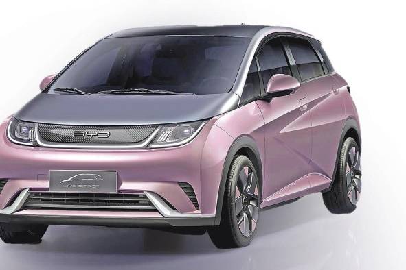 Uno de los modelos de la compañía china BYD Uno de los modelos de la compañía china BYD