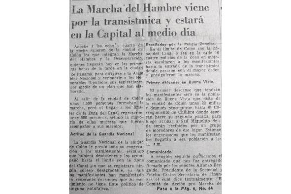 La 'Marcha del hambre y la desesperación': una lectura desde el presente La 'Marcha del hambre y la desesperación': una lectura desde el presente