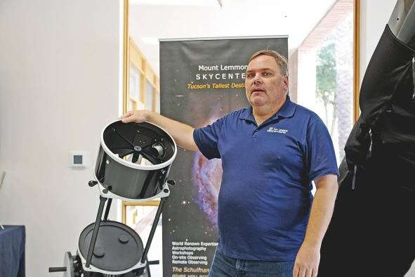 El chileno experto en telescopios Gustavo Rahmer El chileno experto en telescopios Gustavo Rahmer