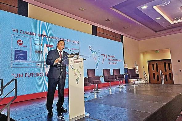 Manuel Sánchez, director de la JCJ, durante la séptima Cumbre Iberoamericana de Juego. Manuel Sánchez, director de la JCJ, durante la séptima Cumbre Iberoamericana de Juego.