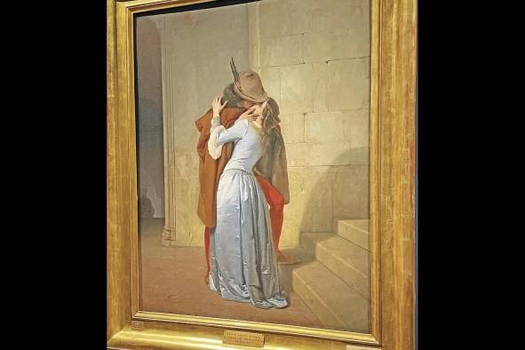 El beso, obra de Francisco Hayez El beso, obra de Francisco Hayez