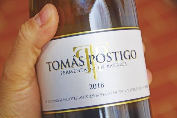 Tomás Postigo Verdejo, fermentado en barrica Tomás Postigo Verdejo, fermentado en barrica