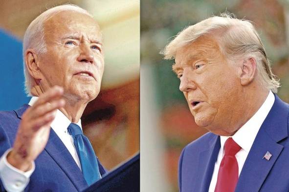 A Joe Biden y Donald Trump, presidente y expresidente, respectivamente, se les encontró material clasificado en propiedad privada. A Joe Biden y Donald Trump, presidente y expresidente, respectivamente, se les encontró material clasificado en propiedad privada.